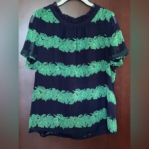 J.Crew Floral Print Blouse